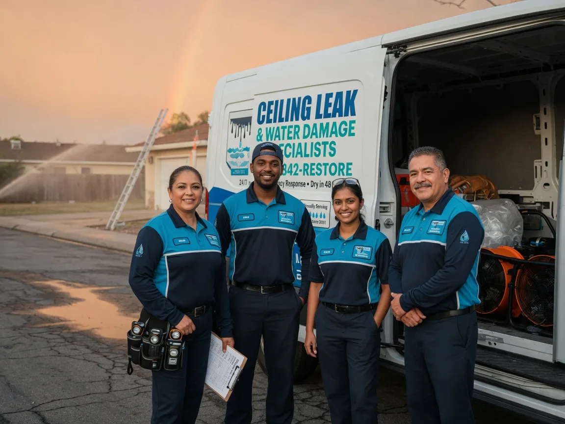 Ceiling Leak Cleanup company in Inglewood, CA